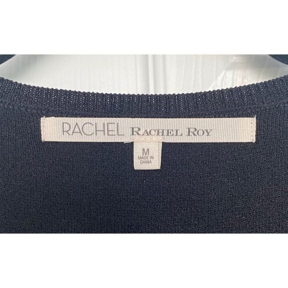 Rachel Roy Women's Gray‎ Silver Metallic Sleeveless Pencil Dress Sheath Sz M - Picture 5 of 6